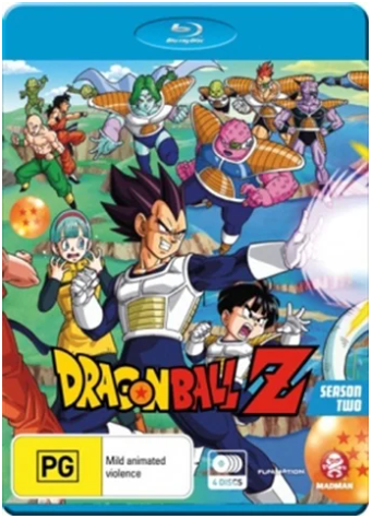 Dragon Ball Z Season 2 Blu Ray – Very Good Condition