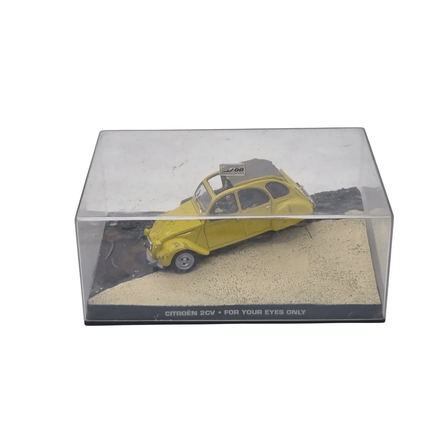 007 Citroën 2CV Model Car – Display Case Edition  From “For Your Eyes Only” (1981)(WR 1343681)