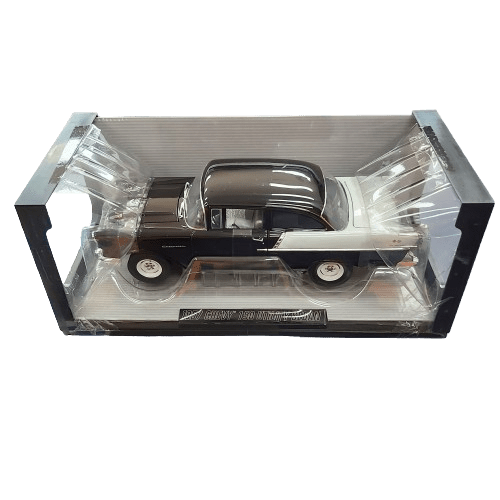 HIGHWAY 61 COLLECTABLE CAR 1957 CHEVY 150 UTILI BLACK IN BOX