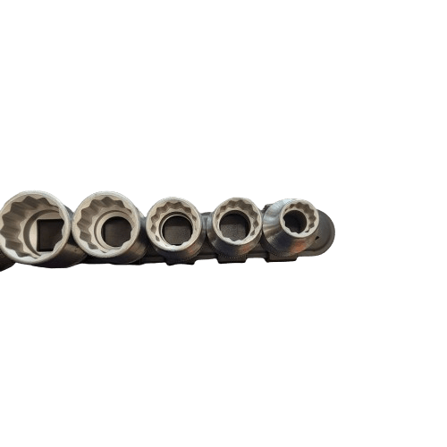 Stahlwille 811784 (SW12918/10-50 – 96053010) 10 pce 1/2″ Set of Sockets with Clip Bar, Excellent Condition, Tools Only (MR)