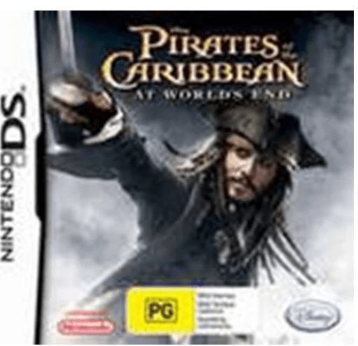 Pirates Of The Caribbean At worlds End Nintendo Ds Game Very Good COndition with Manual