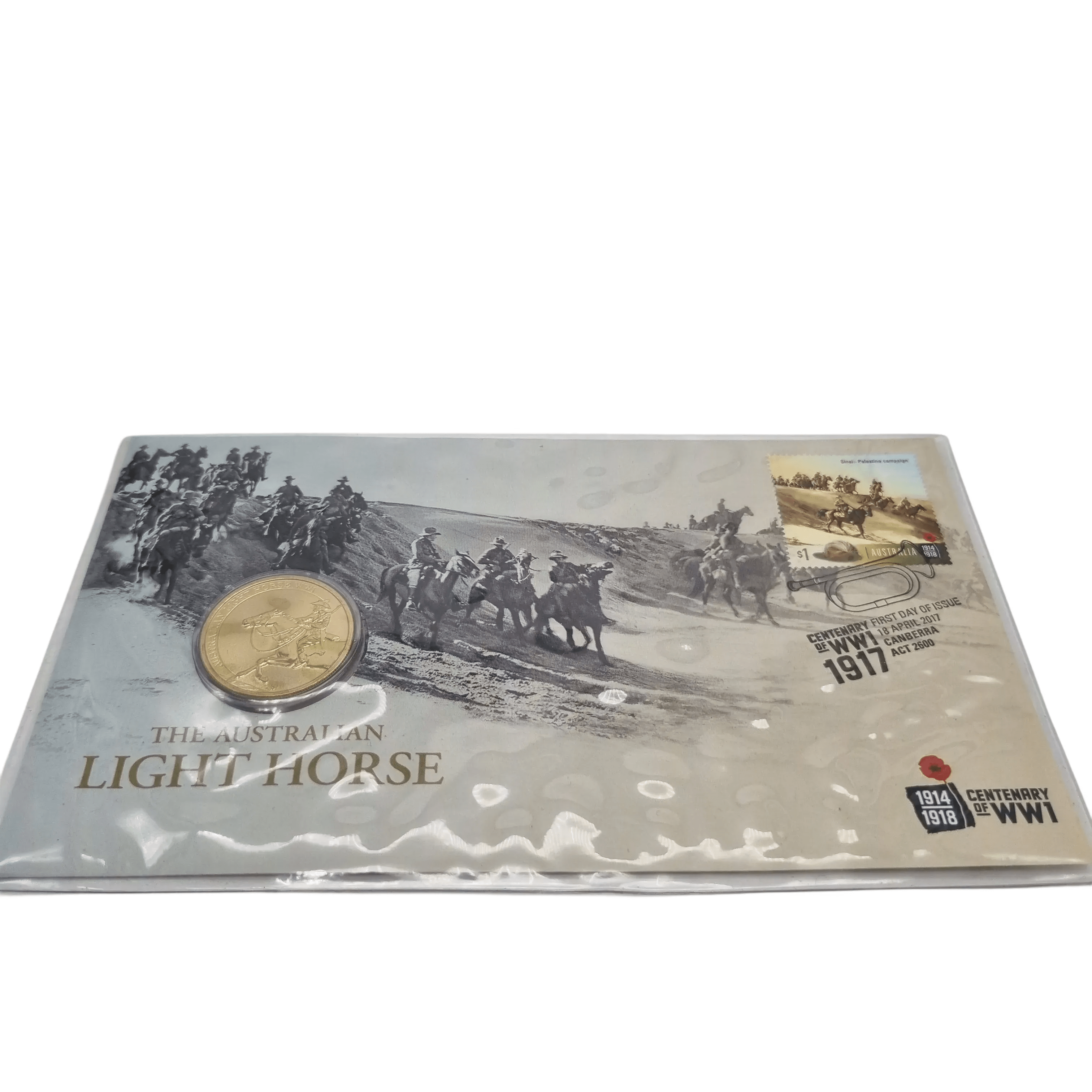 Australia Post: 2017 $1 Coin & Stamp – The Australian Light Horse Centenary of WW1
