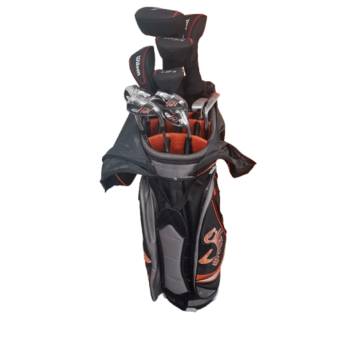 WILSON blaze golf set in Orange X2 Hot Callaway bag – (MR) *PICK UP ONLY*