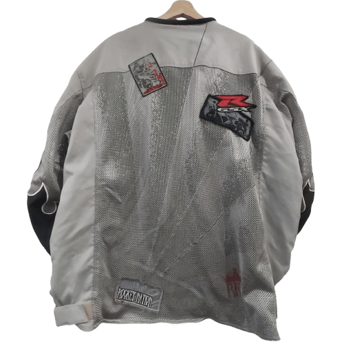 Joe Rocket Suzuki Licensed Jacket – Grey (Men’s Size 4XL) (NA 1346563)