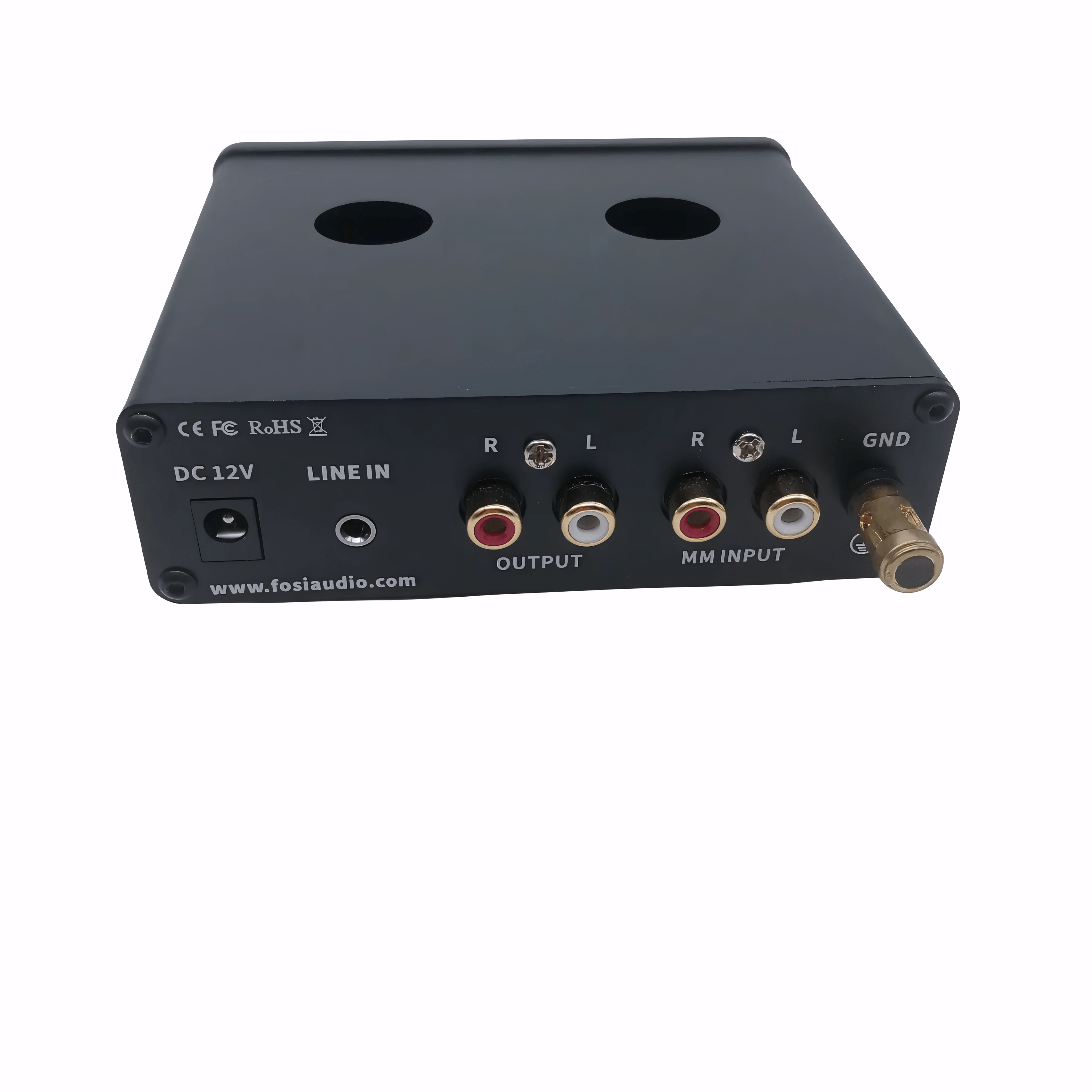 Fosi Audio AMP BOX X4 – 4-Channel Mini Power Amplifier with Box and Charger (WR 1344885)