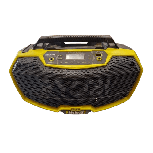 Ryobi Bluetooth Radio Speaker R18HR Screen Issue That Does Not Affect Use (GE)