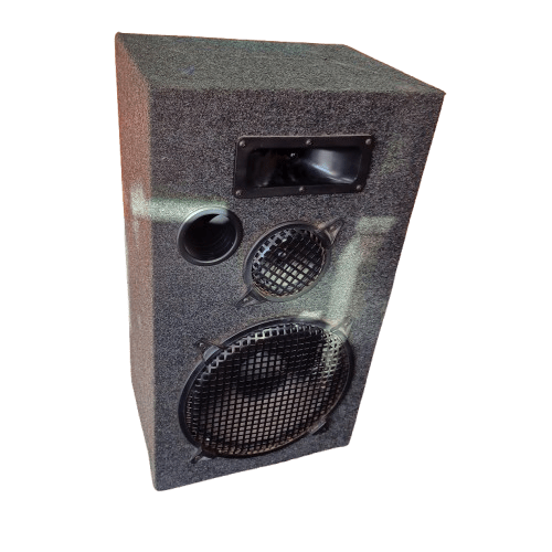 2x Big Speakers unbranded Grey ** PICK UP ONLY** (LE)