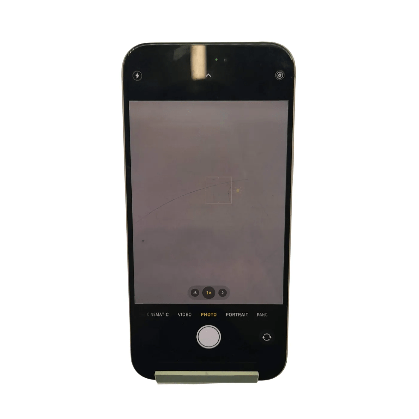 Apple iPhone 15 Plus 128GB A3094 Mobile Phone + Box + USB *Cracked Camera & Back* – Battery Capacity: 89%