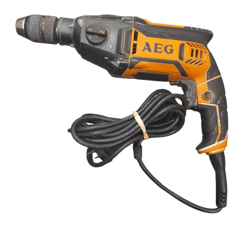 AEG 850W 2 Speed Percussion Drill SB2E850R Corded