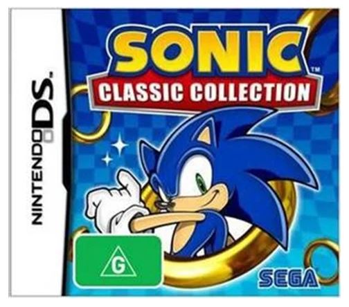 Nintendo DS Sonic Classic Collection, Very Good Condition, With Case + Manual