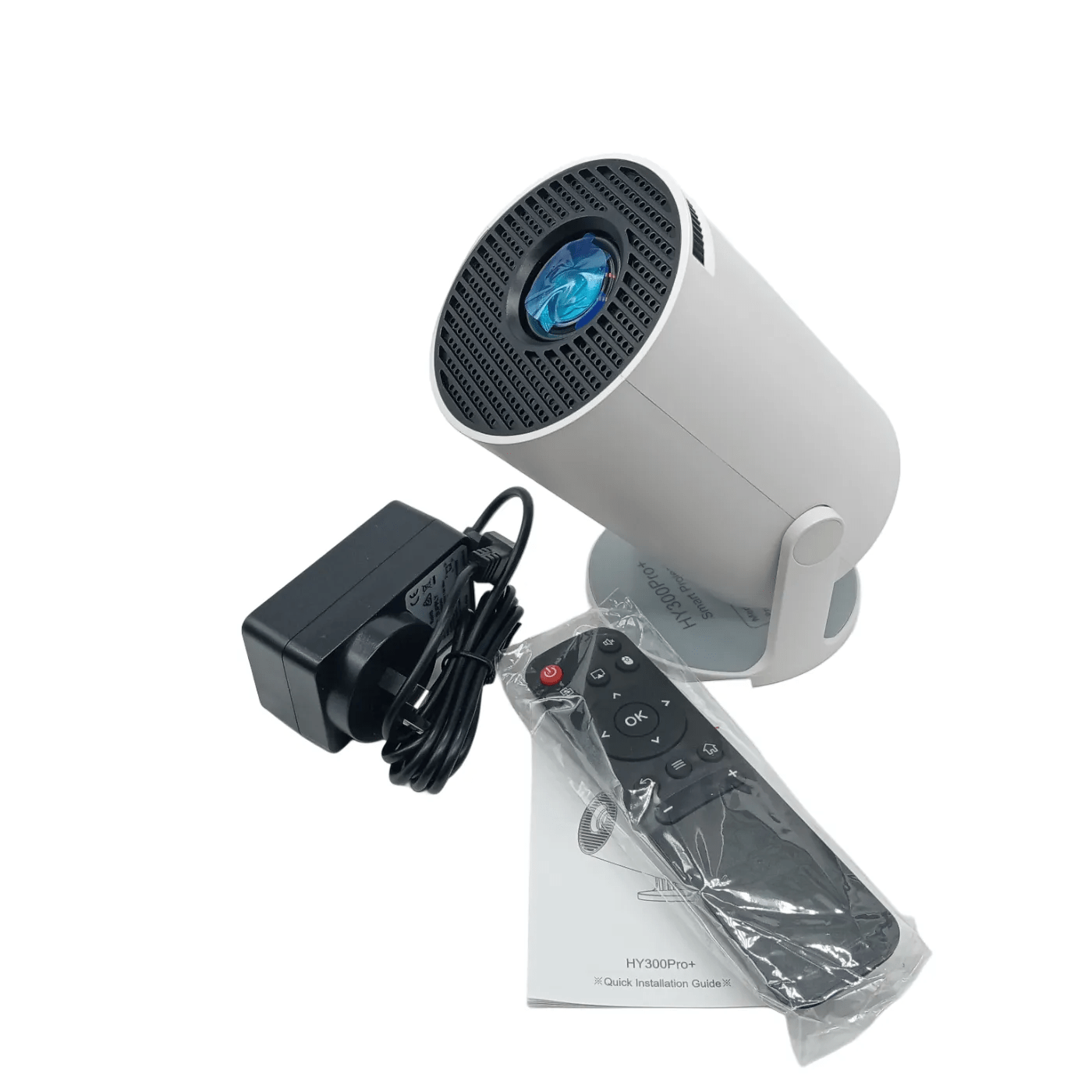 Proflix HY300Pro+ Mini Projector – White  (WR 1351823)