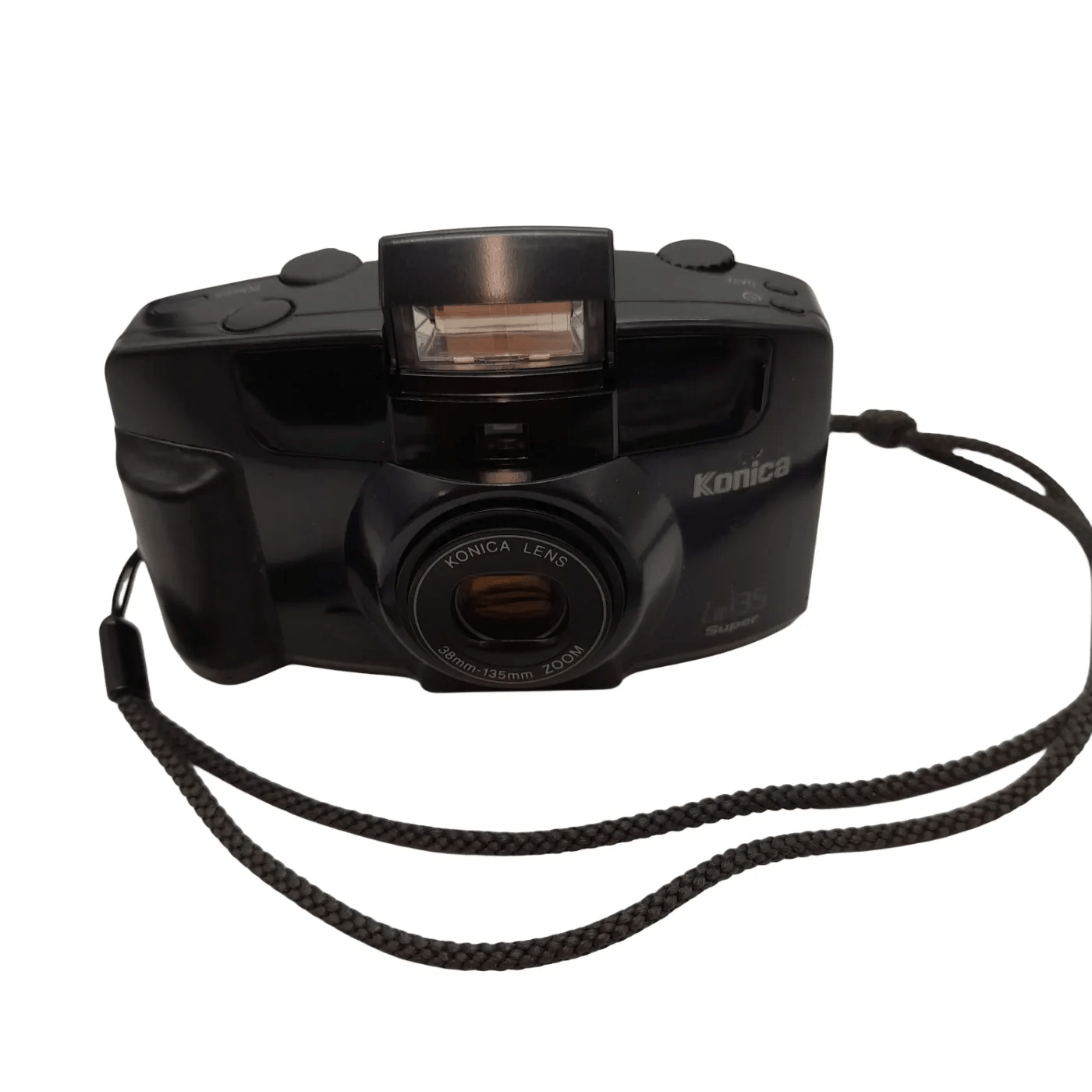 Konica Z-up I35 Super Black Camera with Case and 3V Battery (WL 13530310)
