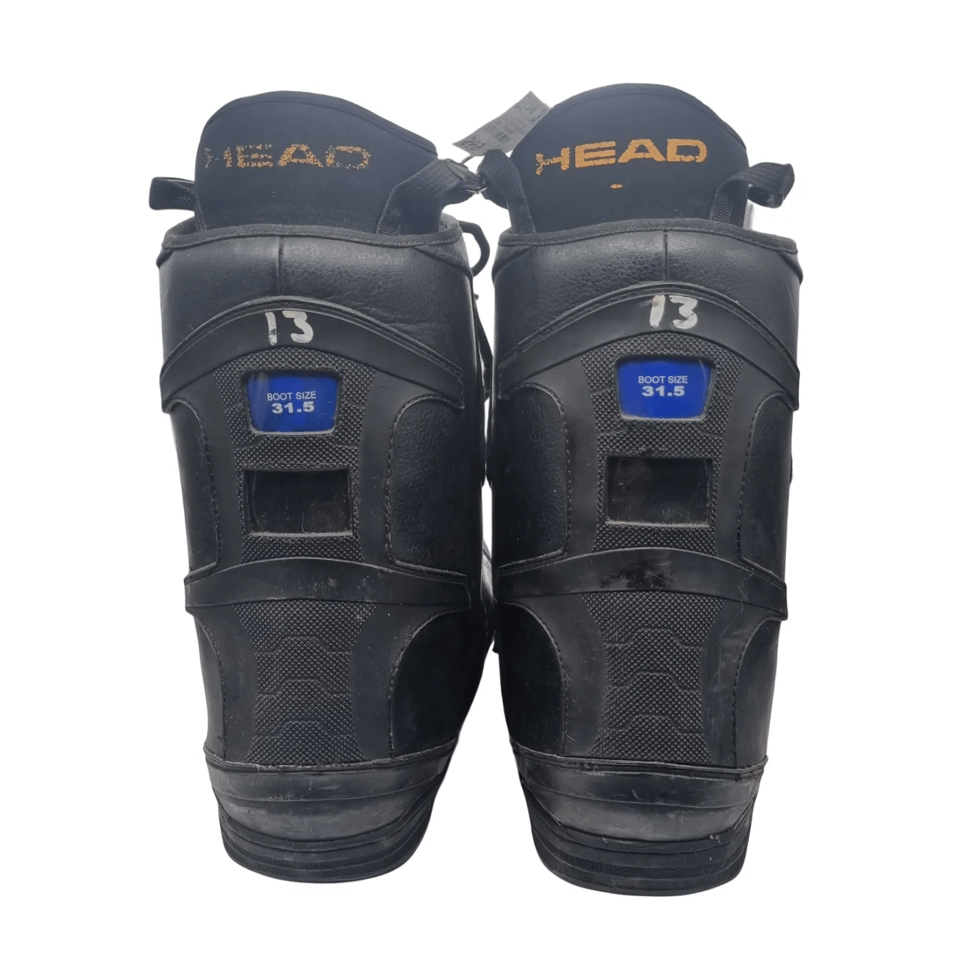 HEAD Snowboard Boots – Black/Orange – Size 31.5 (Mondo) High-Performance Comfort & Control (WR 1343744)