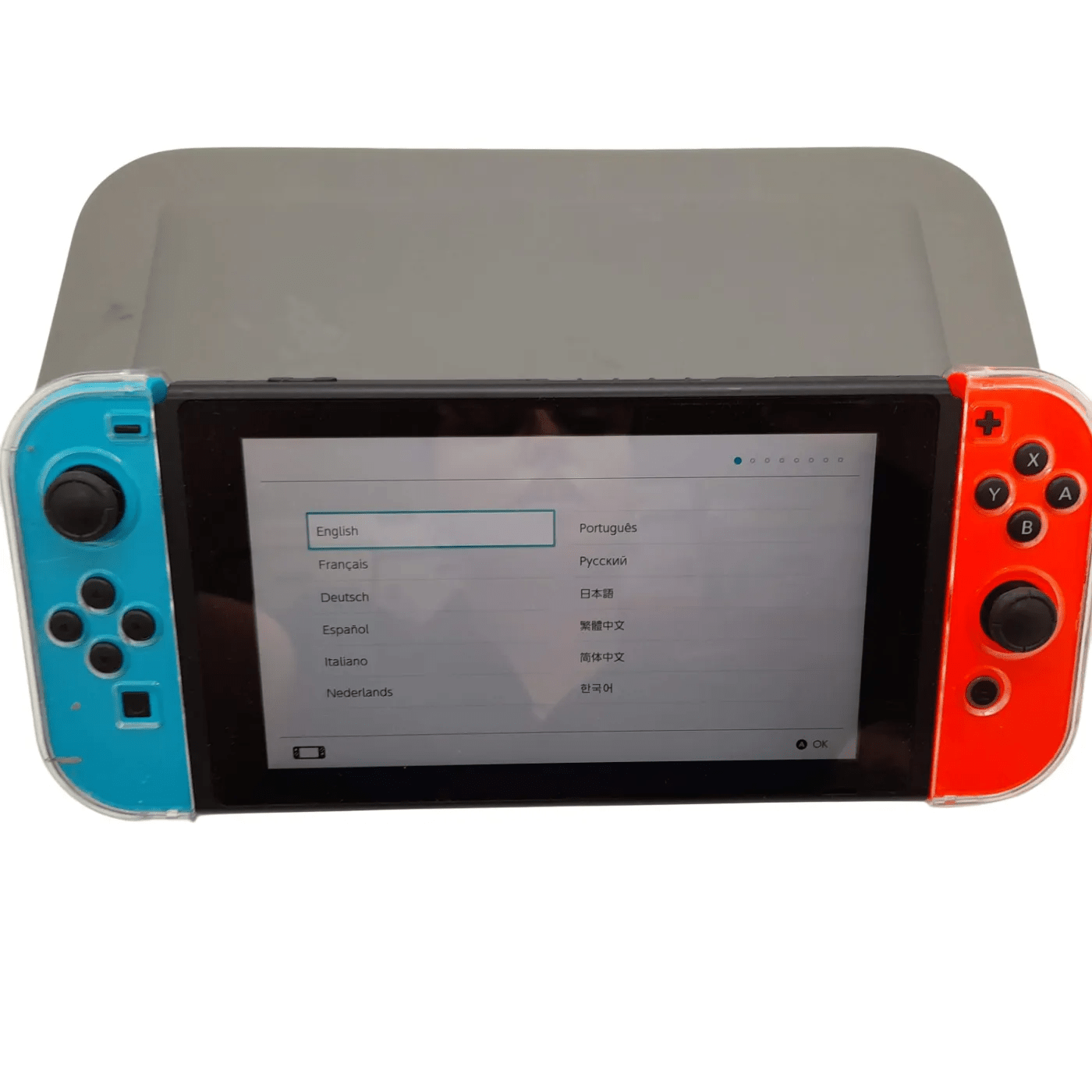 Nintendo Switch Console With Charger and Case