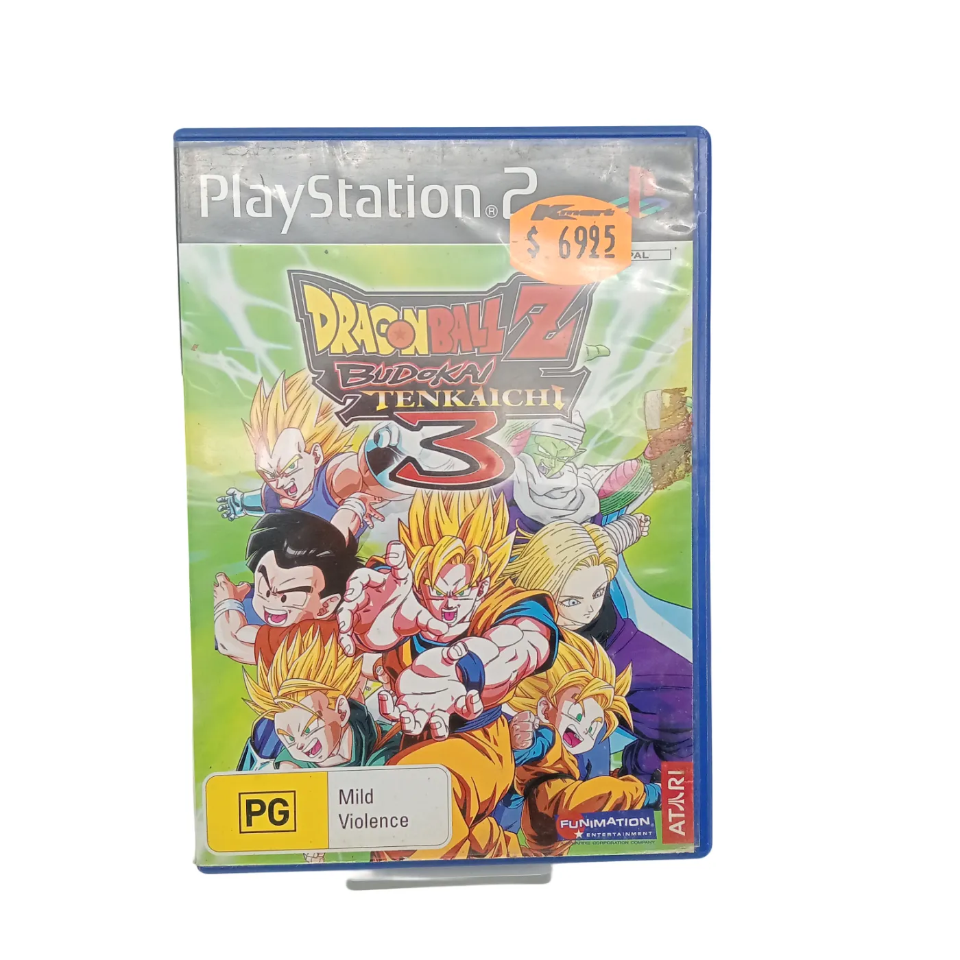 Dragon Ball Budokan Tenka PS2 Game