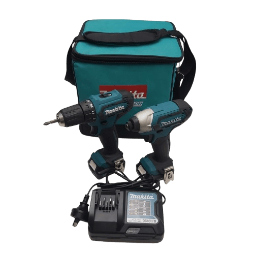 Makita CLX224 2 Piece 12V 1.5Ah Cordless Drill & Driver Combo Kit