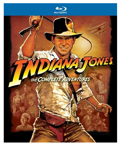 Indiana Jones The Complete Adventures Blu Ray Good Condition (CP)