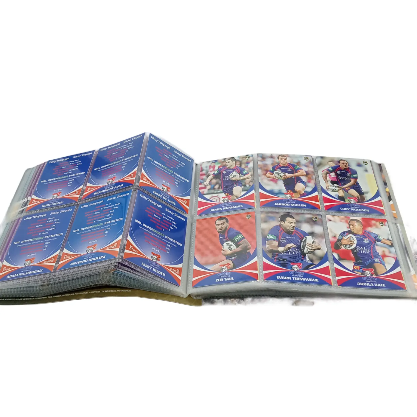 NRL Collector Cards Folder 2011 – Black Edition (WR 1330766)