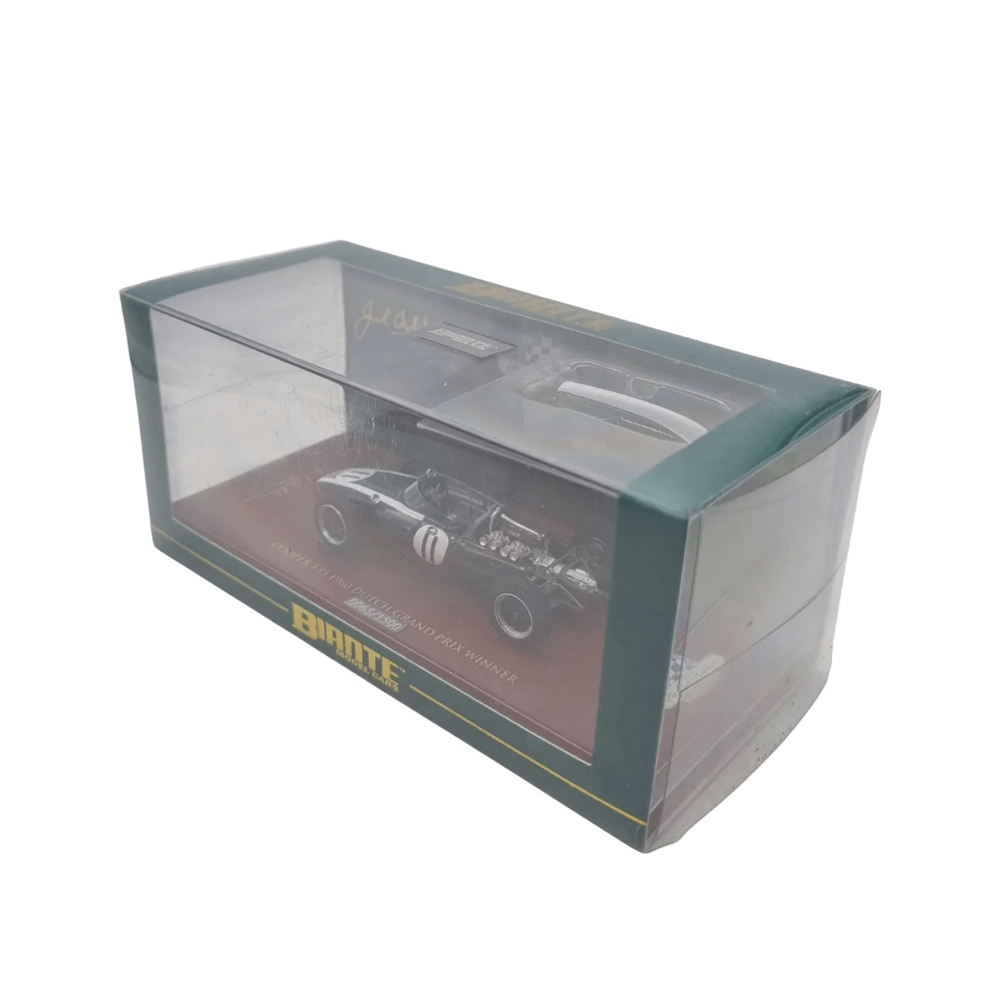 Biante Model Car: Cooper T53 1960 Dutch Grand Prix Winner #0065/1500 *In Plastic Case*
