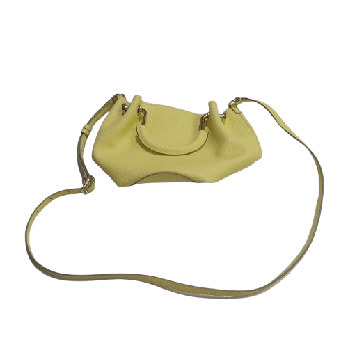 Mimco Flip Side Yellow Hip Bag With Tags