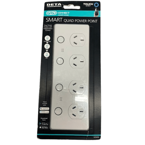 DETA Grid Connect Smart Quad Touch Powerpoint (NG 1338028)