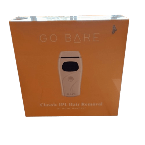 Go Bare Classic IPL Hair Removal Handset – Sealed, White Box, with Charger, Razor, Glasses, and Manual