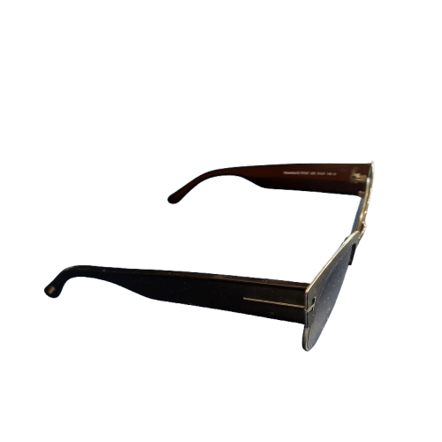 Tom Ford Sunglasses Alexandra 02   Black Silver No Case (lel)