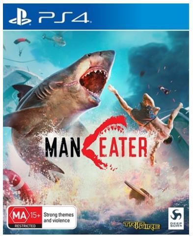 Man Eater Playstation 4 game Very Good Condition No Manual