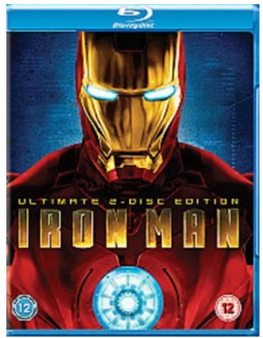 Iron Man Ultimate 2-Disc Edition Blu Ray – Very Good Condition