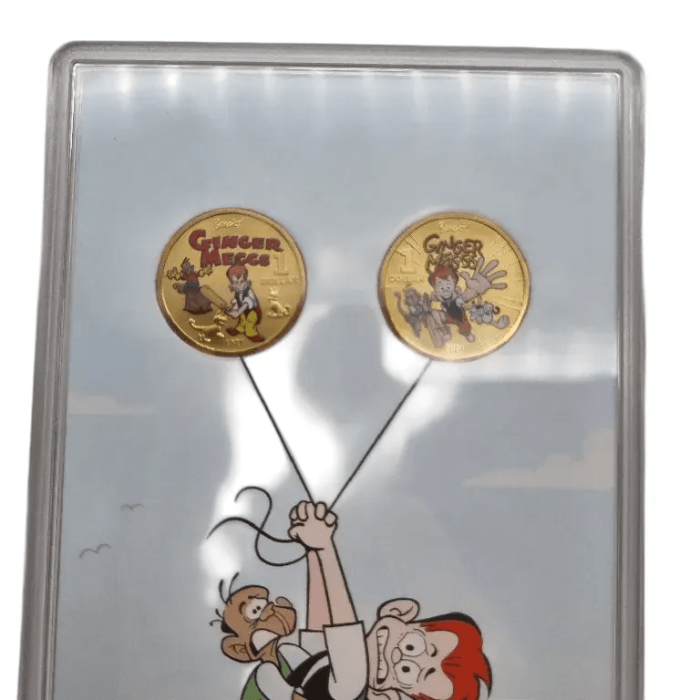 2021 Ginger Meggs 100 Years of Adventures $1 Two Coin Set