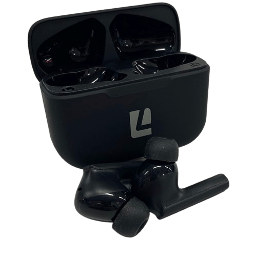Liquid Ears ANC True Wireless – Black. With Original Box, Charging Cord, New Ear Tips (NG 1356991)