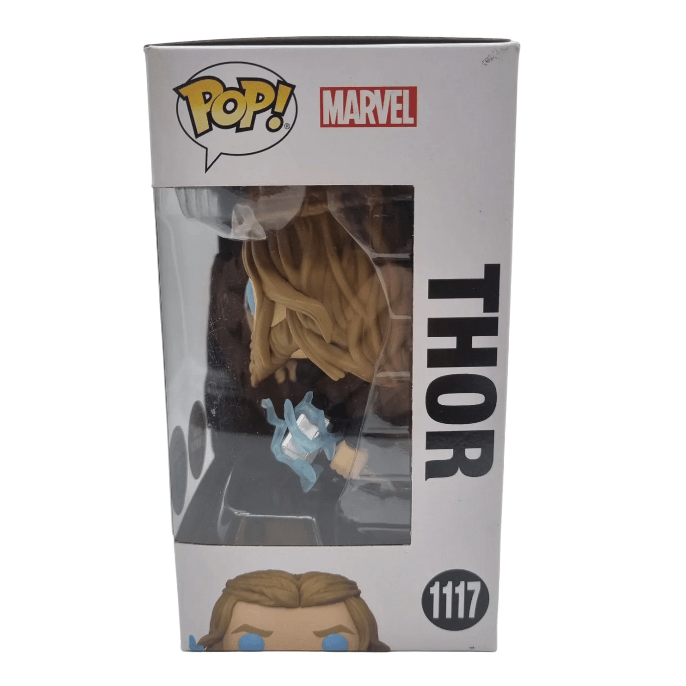 Funko POP! Marvel Avengers Endgame #1117 Thor With Thunder & Stormbreaker – Limited Glow Chase Edition