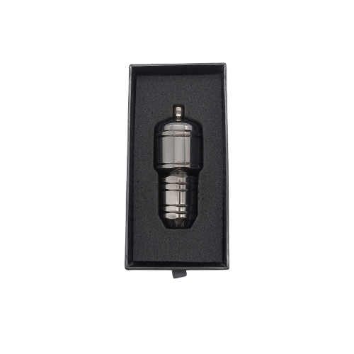Hlrotary Tattoo Gun Head – Gun Metal, Includes Box and Power Cable