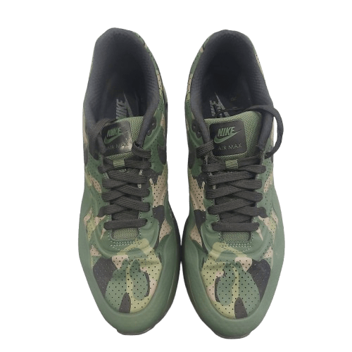 Men’s Nike Air Max 1 Ultra Moir, Size US10/UK9/EUR44, Camo Black/Green, Excellent Condition, With Box