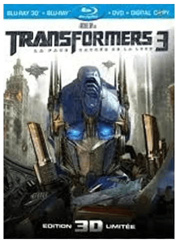 Tranformers Dark of The Mood Bluray  + DVD + Digital Copy In Good Condition