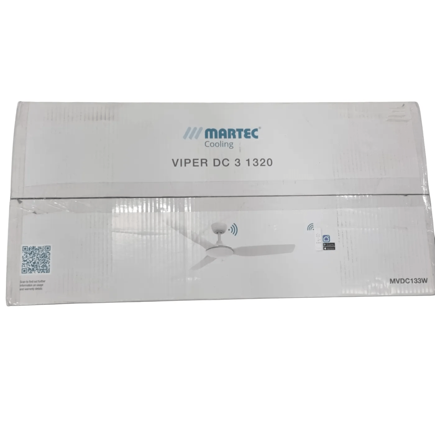 Martec Cooling Viper DC 31320 Ceiling Fan New In Box (WR)