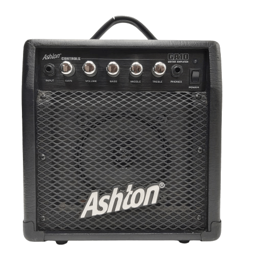 Ashton GA10 Black 10W Guitar Amplifier With Power Cord