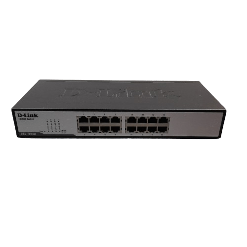 D-Link DGS-1016D 16-Port Gigabit Unmanaged Switch (Metal Housing) In The Box (MR)