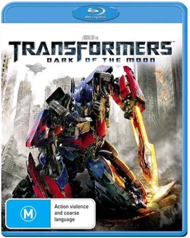 Transformers Dark Of The Moon Blu Ray Very Good Condition