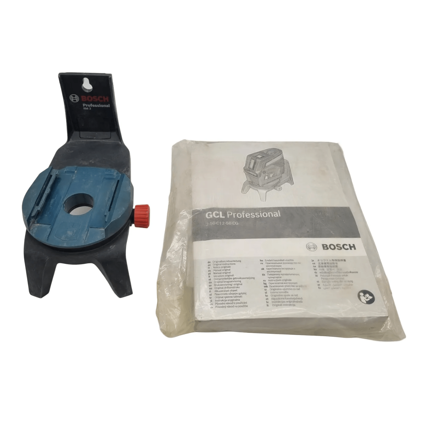 Bosch Laser Level Kit GCL 2-50 CG + Case + Stand + Manual (WR 1354884)