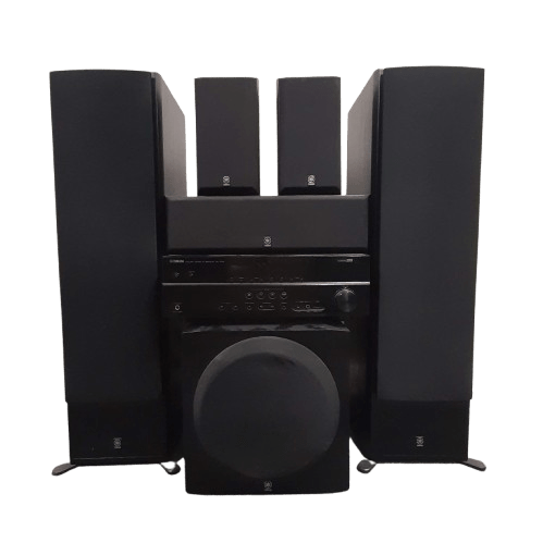 Yamaha RX-V373 AV Receiver + 5.1 Speaker System – Pickup Only (GE 1348173)