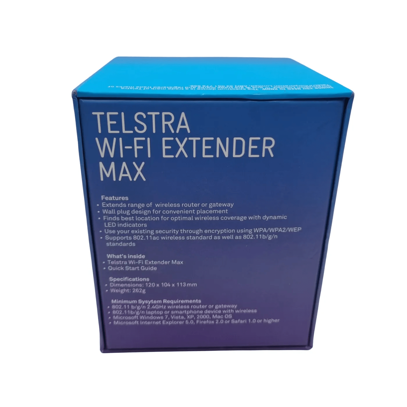 Telstra Wi-Fi Extender Max – Like New in Box
