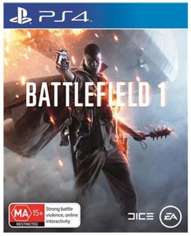 Battlefield 1 Playstation 4 Game Very Good Condition No Manual