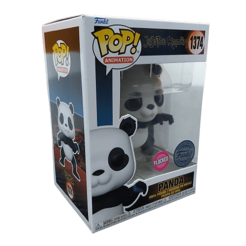 Funko Pop Panda Jujusti kaisen Number 1374 Flocked Good Condition (WR 1344605)