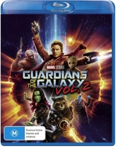 Marvel Guarddian Of The Galaxy Volume 2 Blu Ray Very Good Condition