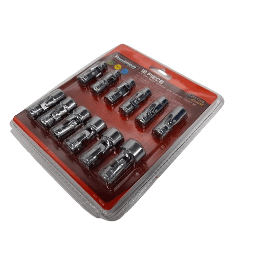 ToolPRO 1/4″ Uni Joint Shallow Socket Set 12 Piece (MR)