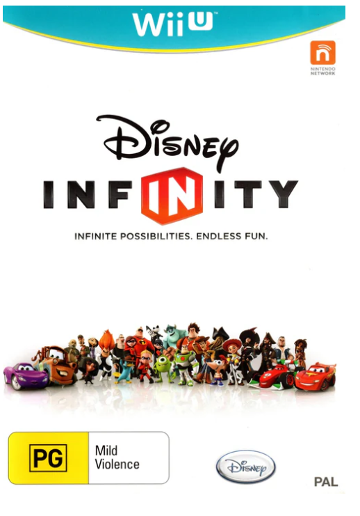 Disney Infinity Wii U Game Good Condtion Without Manual