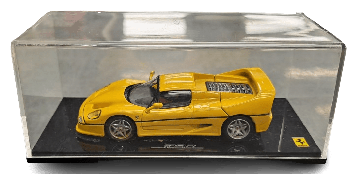 Ferrari F50 Collectable Model Car 1:64 Scale with Case