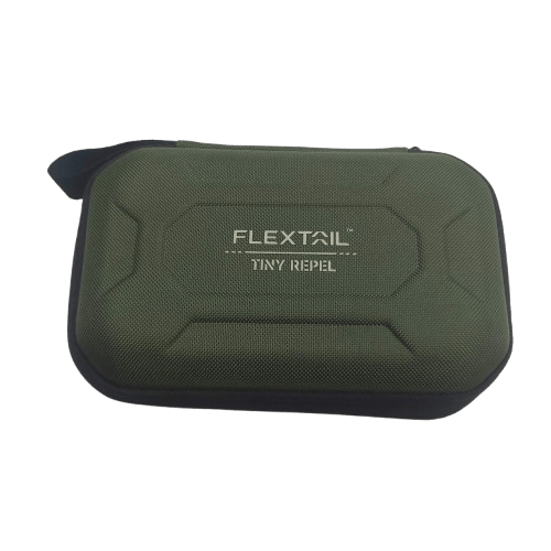 Flextail Repellent Tiny Repel OR13-NR02, Green, Rechargeable, With Hard Case, Charger + Repellent (NA 1354712)