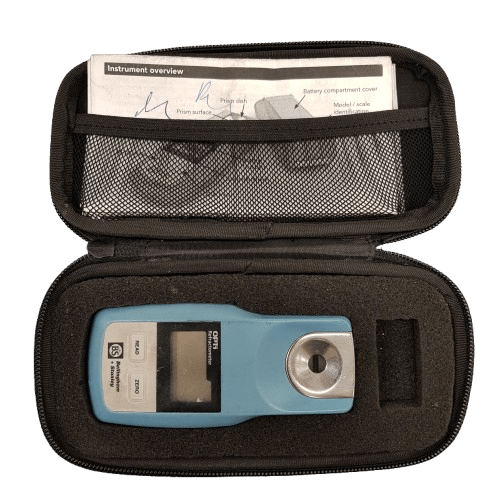 OPTI DIGITAL REFRACTOMETER With Carry Case And Manual